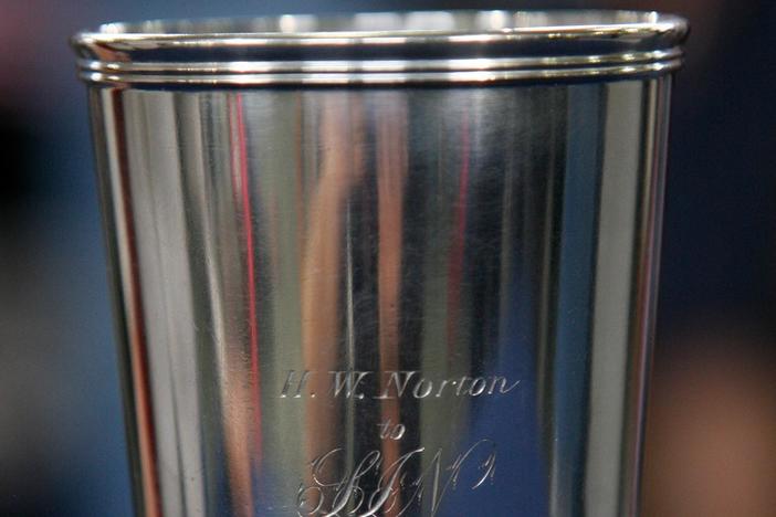 Appraisal: Kendrick Silver Mint Julep Cup, ca. 1850