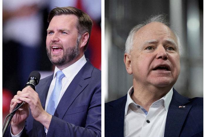 News Wrap: Vance and Walz campaign in battleground states days before VP debate