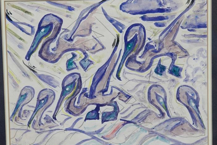 Appraisal: 1965 Walter Anderson Watercolor