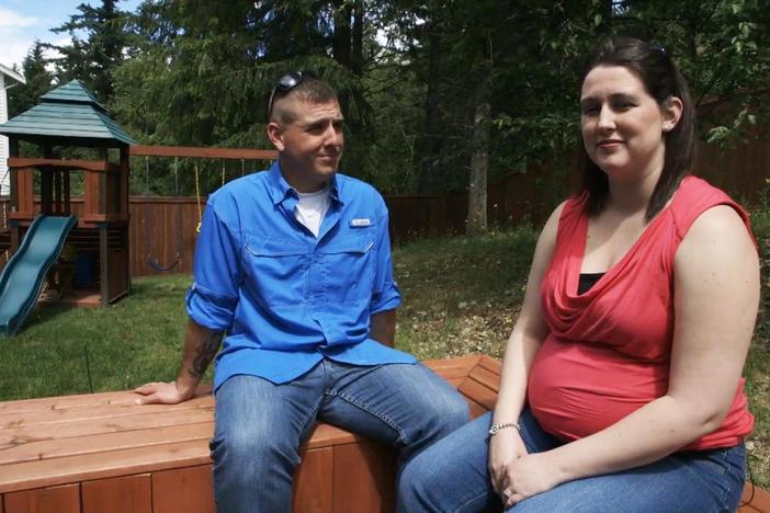 SSG Leo Gruba talks about sharing deployment experiences with his wife, Serena.