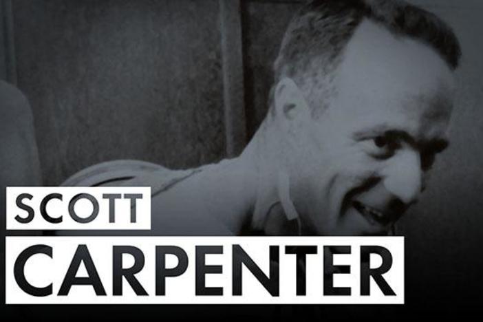 Scott Carpenter was both a NASA astronaut and an aquanaut with the U.S. Navy.