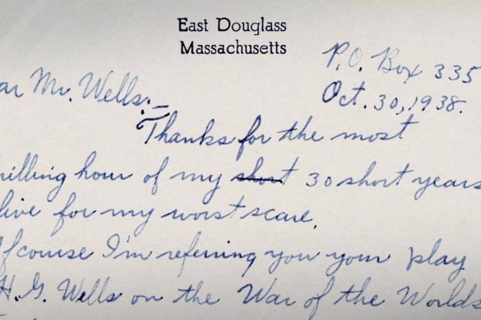 Letters from a library archive come alive in the American Experience documentary.
