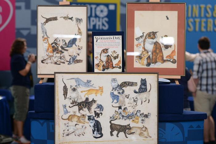 Appraisal: 1966 Girard Goodnough Cat Illustrations