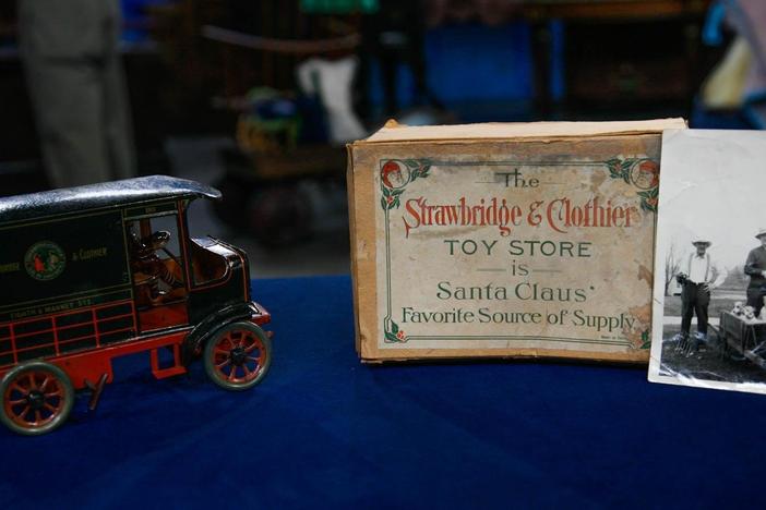 Appraisal: Hans Eberl Toy Van with Original Box, ca. 1910