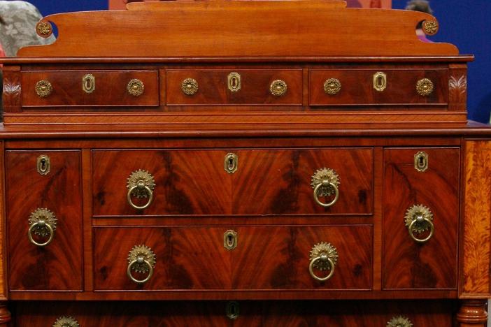 Appraisal: New England Gentleman's Chest, ca. 1830