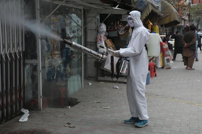 As the longest war grinds on, Afghanistan now faces pandemic enemy