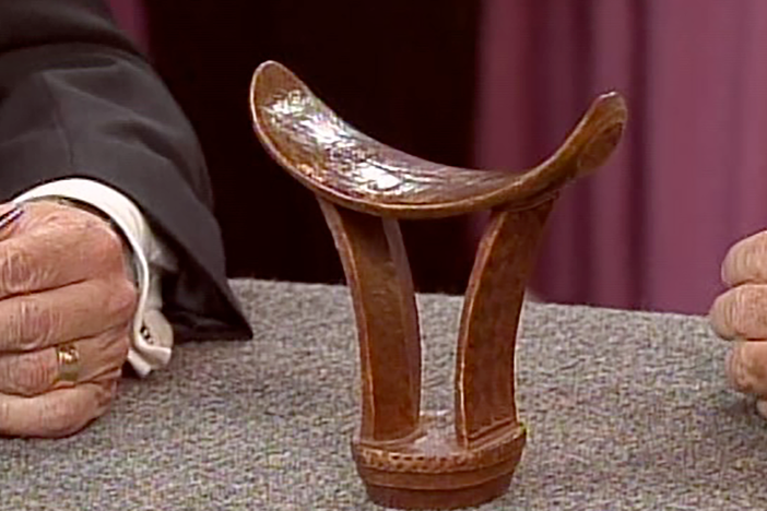 Appraisal: Somali Neck rest, ca. 1925, in Vintage Birmingham.