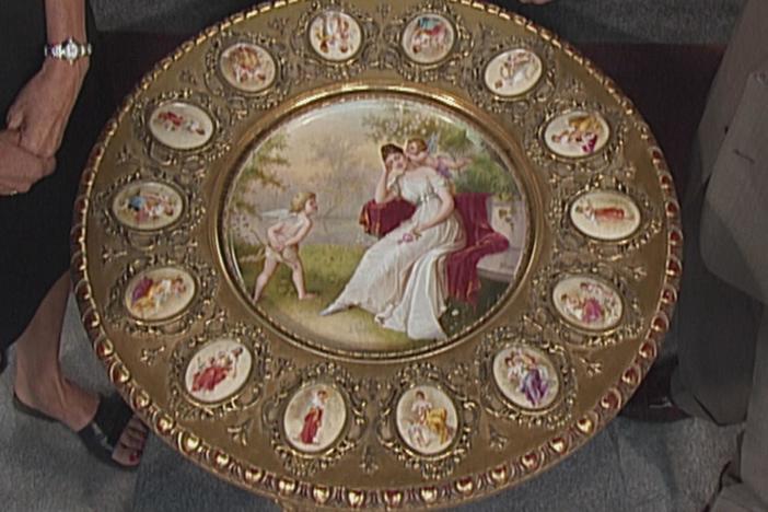 Appraisal: Vienna Porcelain Table, ca. 1895, from Vintage Denver.