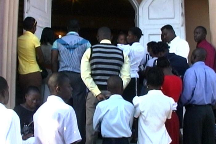Haiti still lies in ruins a year after the earthquake, but the churches are thriving.