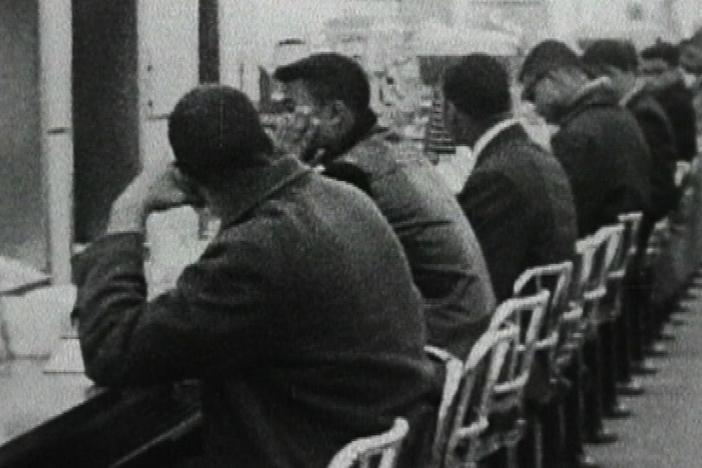 Future Freedom Riders trained in Nashville by role-playing nonviolence.