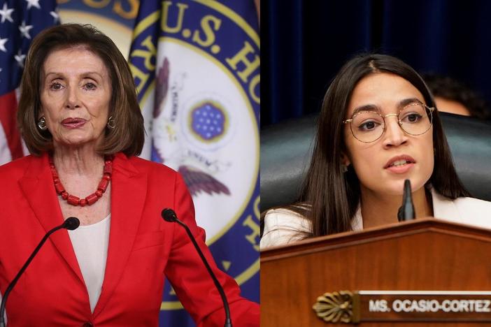 Pelosi and Ocasio-Cortez expose Democrats' big divide