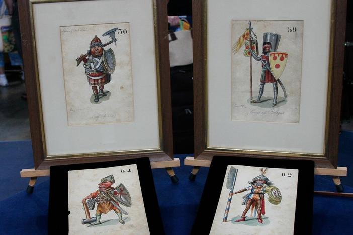 Appraisal: 1837 Mardi Gras Costume Designs