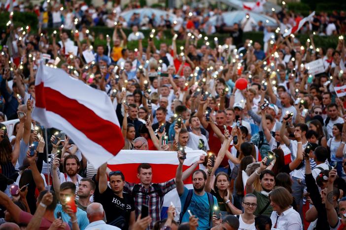 Protests continue in Belarus as embattled Lukashenko clings to power