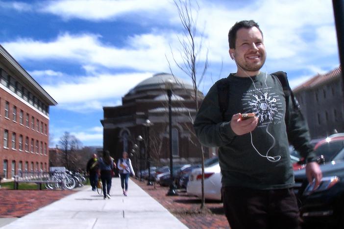 Three young adults with intellectual disabilities work toward inclusion and independence.