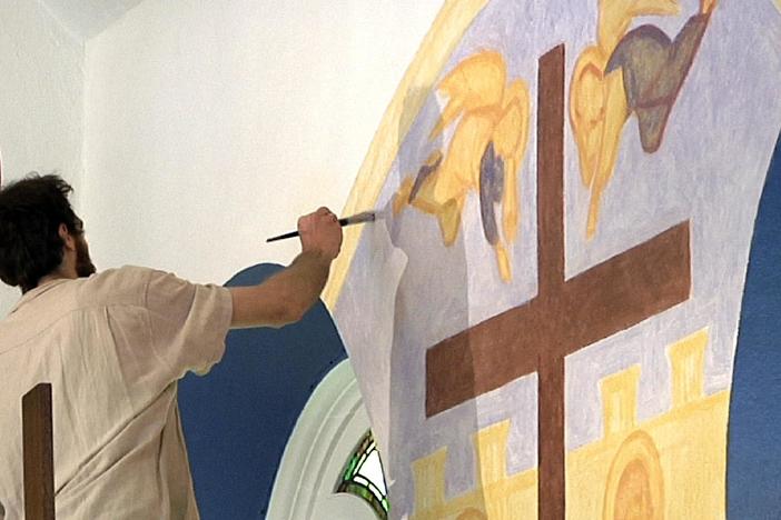 Iconographer Seraphim O'Keefe talks about icons and their role in the Orthodox tradition.