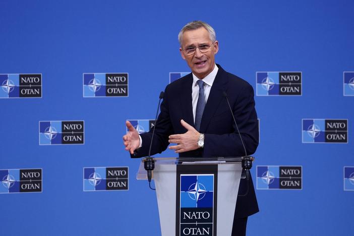 NATO chief discusses future of western support for Ukraine