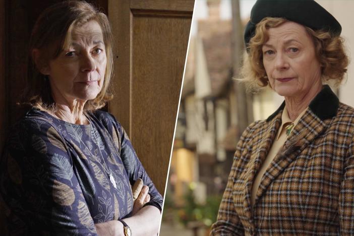Hear from the cast about what it's like to play two different characters in one series.