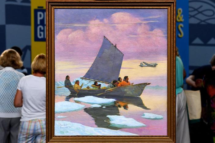 Appraisal: 1946 Magnus Colcord Heurlin Oil Painting , from Charleston Hr 2.