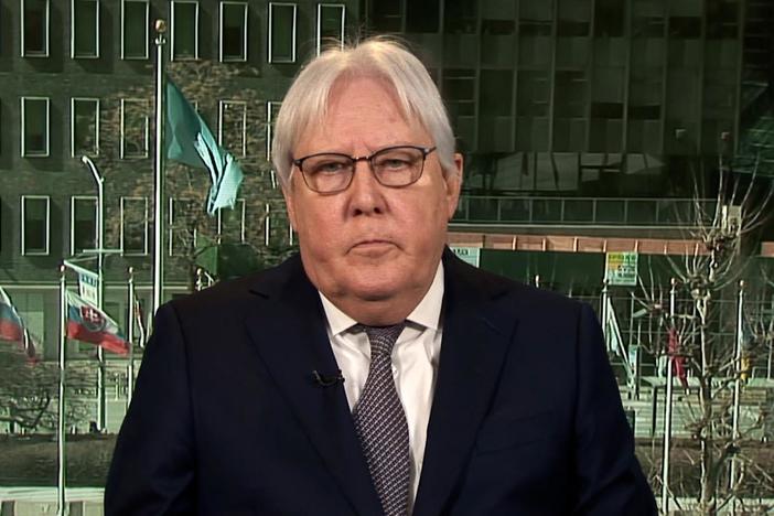 Martin Griffiths joins the show.