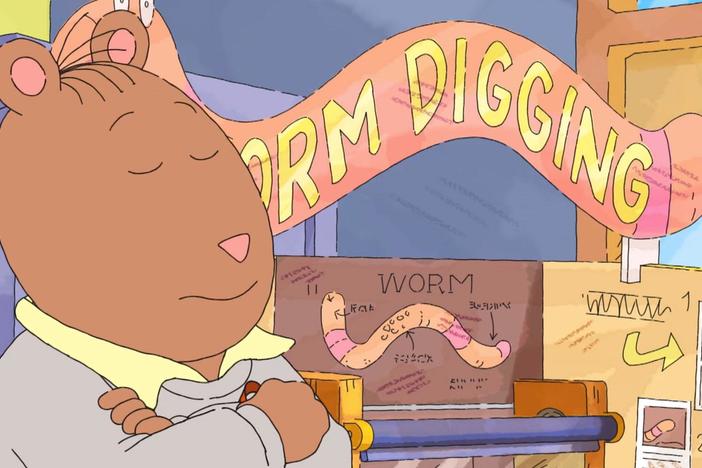 Mr. Ratburn explains that Mighty Mountain students will be staying in their classroom.