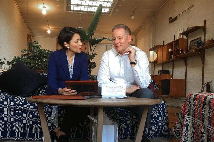 Patrick revisits the place where he sought refuge on 9/11 and met Emily Maroney.