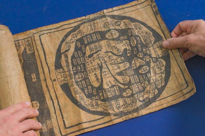 Appraisal: Korean Map of the World, ca. 1760