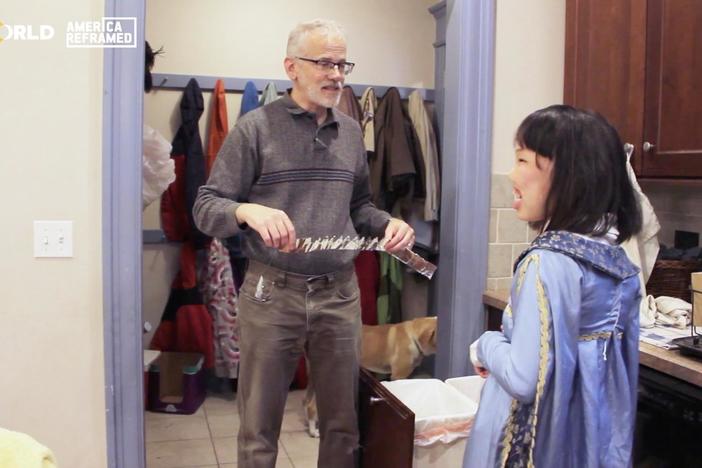 Jud Curry, a father of five adoptees, shares what adoption is like for parent and child.