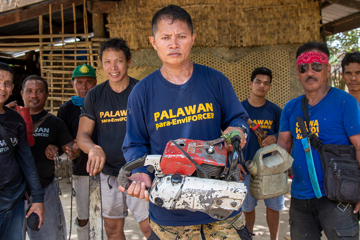 Locals on an island paradise risk death to save the Philippines’ last ecological frontier.