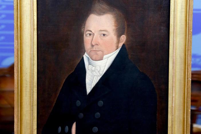 Appraisal: John Brewster Jr. Portrait & Baldwin Spoon, from Baton Rouge Hour 3.