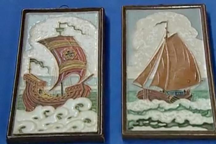 Appraisal: Royal Delft Porcelain Tiles, ca. 1910