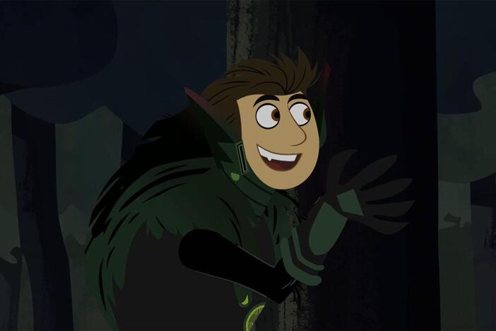 Chris's creature senses are heightened when he activates his tasmanian devil power suit