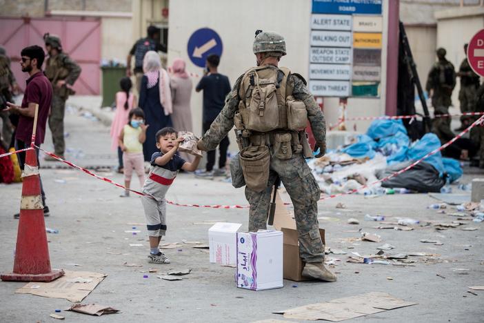 Afghan children get left behind, go missing amid chaos at Kabul's airport