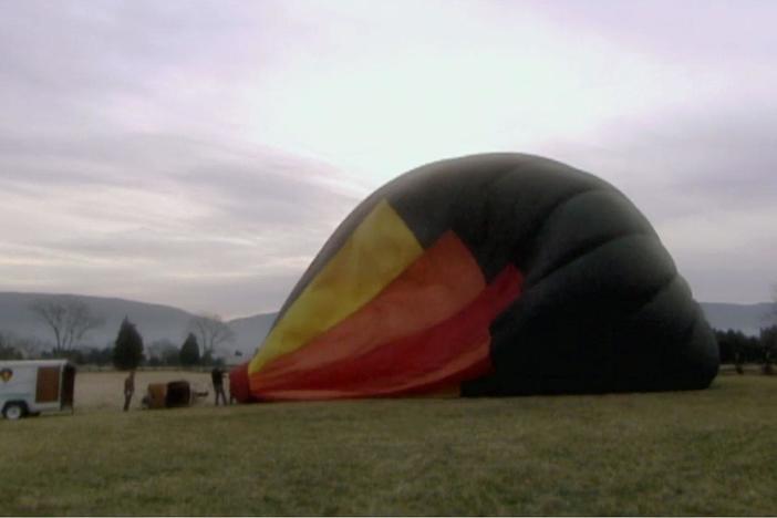 In this clip from Season 3, we find Wes up in the air in a hot air balloon!