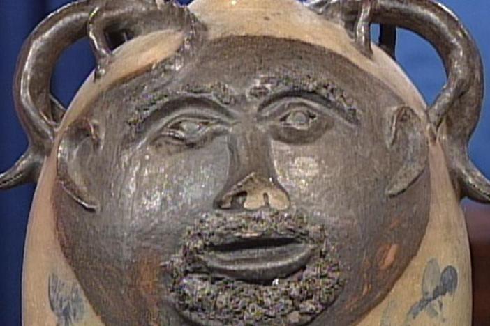 Appraisal: 19th-Century Folk Art Jug, from Vintage Louisville.
