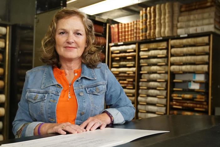 Sue visits the Washington State Archives and meets with Benjamin Helle in search of clues.