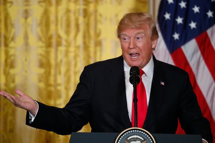 Trump sharply criticized a federal judge who blocked his decision to end the DACA program.