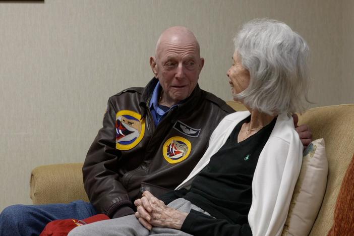 Fighter pilot Jerry Yellin recounts how an unlikely event helped him recover from the war.
