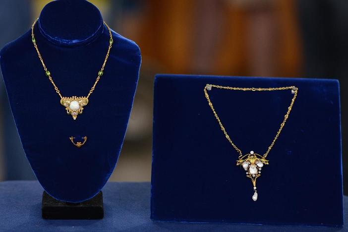 Appraisal: Art Nouveau Necklaces, from Albuquerque, Hour 2.