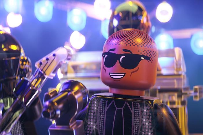 Pharrell Williams' musical evolution is reconstructed with Legos in 'Piece By Piece'