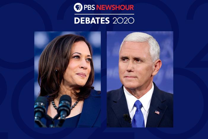 Vice President Mike Pence meets Sen. Kamala Harris in the vice presidential debate.