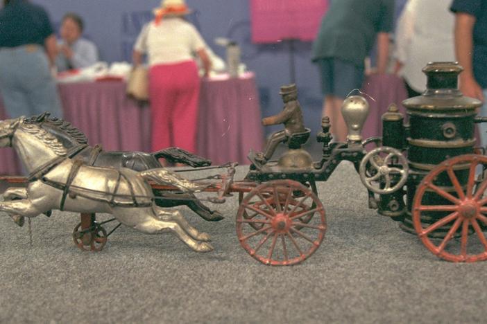 Appraisal: Ives Oversized Fire Pumper, ca. 1912, from Vintage Tucson.