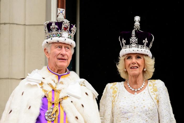 Pageantry and protests surround coronation of King Charles III