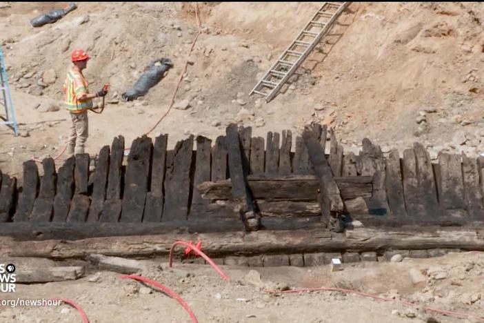 A team of archaeologists is on hand to help preserve a particularly remarkable discovery.