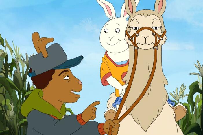 Miles sings a song to Buster about how he understands feeling left out