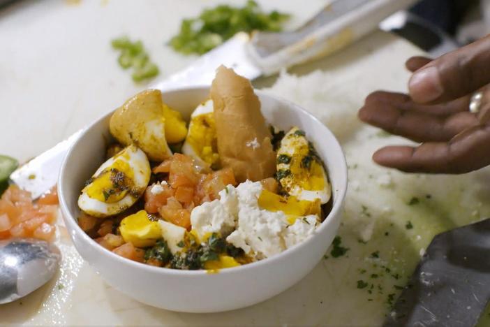 Ful is an healthy breakfast dish made from dried fava beans.