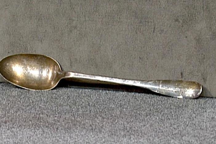 Appraisal: Silver-Plated Commemorative Spoon, from Vintage Providence.