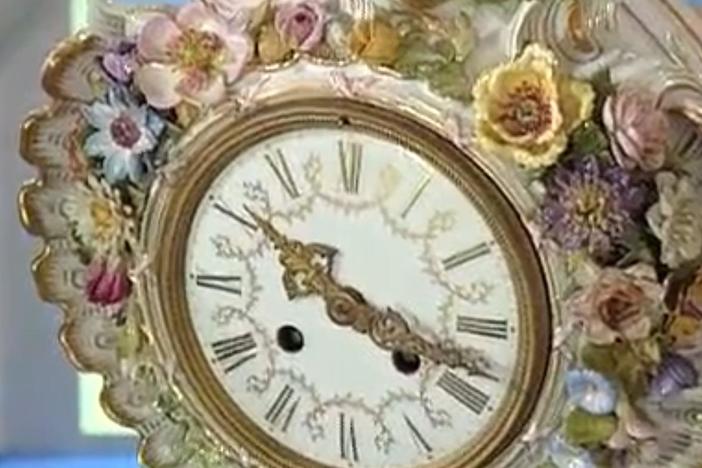 Appraisal: Meissen Porcelain Clock, ca. 1885