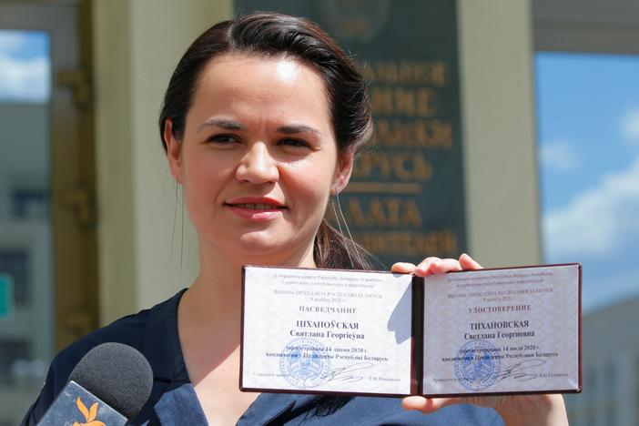 Belarusian opposition leader on Lukashenko's dictatorship, underground protests, U.S. aid