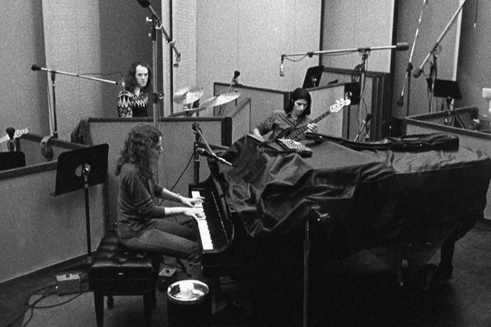 How Carole King recorded "Tapestry" with producer Lou Adler and other music legends.