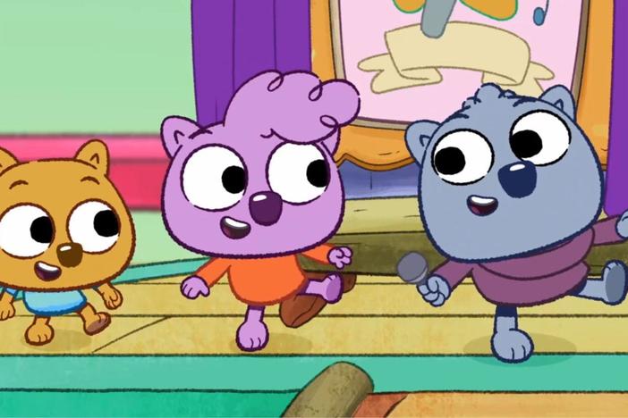 The Wombats let everyone in the Treeborhood know it's Backwards Day!